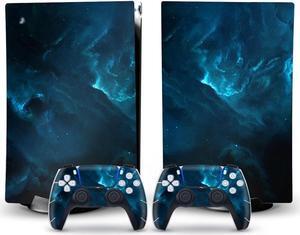 Controller Sticker Decal Skin for PS 5 Disk Edition Console and 2 Controllers Vinyl Cover Skins Wraps for PS5 Disc Version 44435 Anti Scratch Bubble Free