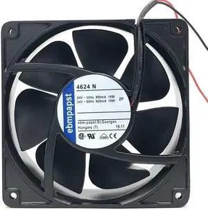 for EBMPAPST 12038 4624N DC24V 12CM 18W Heat Dissipation Fan 120 * 120 * 38MM