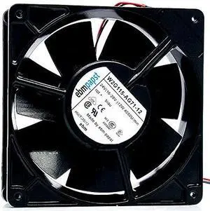 W2G115-AG71-12 ebmpapst 24V 127mm Fan - 12W 12738 12.7CM 2-Wire Cooling Fan