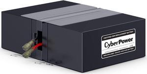 CyberPower RB1280X2D UPS Replacement Battery Cartridge, Maintenance-Free, User Installable, 12V/8Ah,Black