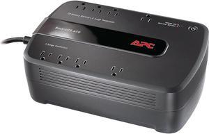 APC Be650g1 Back-Ups 650Va, 120V, 8 Nema Outlets (4 Surge)
