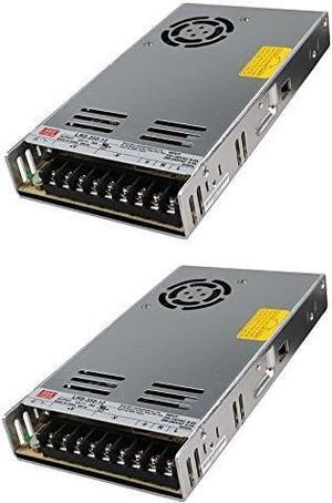 Mean Well LRS-350-12 Switching Power Supply 348W 12V 29A (2 Pack)