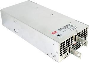 Mean Well SE-1000-12 Enclosed Switching AC-to-DC Power Supply, Single Output, 12V, 83.3A, 999.6W, 2.5" H x 5" W x 10.9" L