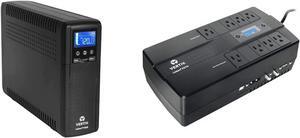 Vertiv Liebert PSA5 1500VA 900W line-Interactive UPS & PST5 UPS - 850VA/500W 120V, LCD Monitoring Screen