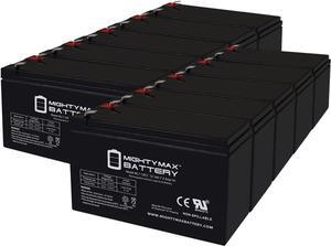 12V 7Ah F2 Replacement Battery for APC BackUps RS 1500VA - 10 Pack