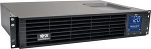 Tripp Lite 1000VA Sine Wave UPS Battery Backup, LCD, 700W AVR Line-Interactive, 2U Rackmount, USB, DB9 (SMC10002URM), Black