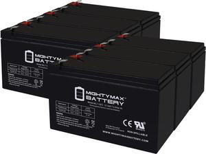12V 7Ah F2 Replacement Battery for APC Back-UPS ES 750 BE750BB - 6 Pack