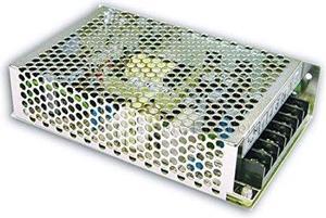 Mean Well SE-350-48 Switching AC-to-DC Power Supply, Single Output, 48V, 0-7.3A, 350W, 2.0" H x 4.5" W x 8.5" L
