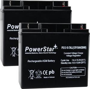 12V Lead Acid Battery Catridge #7 (2 Pack)-3YR Warranty