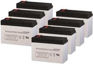 Para Systems Minuteman MM2000 CP/2 UPS Replacement Batteries - Set of 7