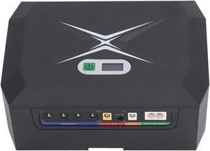 Uninterruptible Power Supply Compact Size Multifunctional Standby UPS System 100-240V Intelligent Control IC for Security Monitoring Equipment (US Plug)
