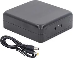 Uninterruptible Power Supply with Multiple Protections, Light and Portable Backup Battery Power Supply for Routers, Cameras, Smart Phones, Suitable for Home Office (12V)