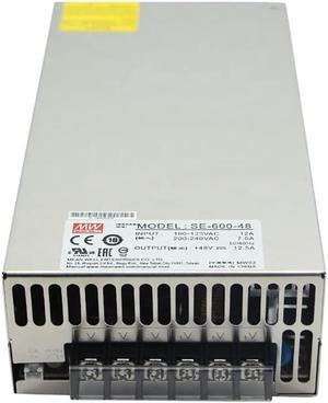 SE-600-48 Mean Well 600W 48V 12.5A Switching Power Supply SE-600-48