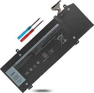 1F22N 01F22N Laptop Battery for Dell Alienware M15 R1 M17 R1, G5 15 5590 5590-D2783W 5590-D2743B D2842W D2843W D2865B G7 7590 D2785B ALW15M-D1523S, fit JJPFK 0JJPFK 06YV0V HYWXJ 0HYWXJ 15.2V 60WH