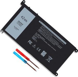 42WH WDX0R Battery for Dell Inspiron 15 5000 7000 5578 5565 5567 5568 5570 7579 7569 13 5378 5368 7375 7368 7378 17 5765 5767 5770 Latitude 3480 3580 3490 3590 Repalcement for P69G 3CRH3 CYMGM 11.4V
