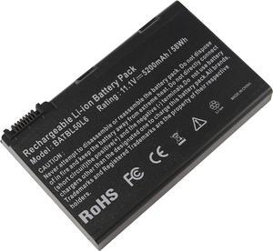 Laptop Battery for Acer Aspire BATBL50L6 5515 Series; TravelMate 2490 3900 4200 4230 4260 4280 3100 3690 5100 5110 5210 5610 5630 5650 56650 5666 80 91 10 9120 9800 9810 Series