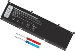 DMKAOLLK 86Wh 69KF2 8FCTC Battery for Dell XPS 15 9500 9510 9520 9530 Precision 5550 5560 5570 Alienware M15 R3 R4 R5 R6 R7 M17 R3 R4, G7 15 7500,G15 5510 5520 P87F P91F P100F P45E 11.4V