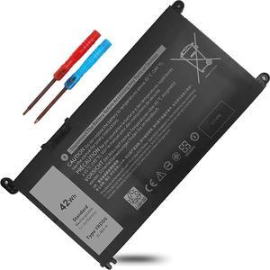 YRDD6 Laptop Battery for Dell Inspiron 5482 5485 5488 5491 3310 2-in-1 3493 3582 3583 3584 3593 3793 5493 5585 5593 5480 5590 5591 5594 5598 15 Vostro 3491 5481 5581 5490 1VX1H VM732 11.4V 42Wh