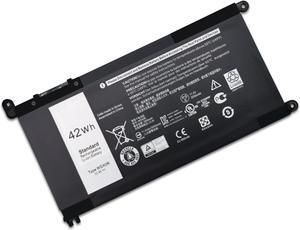 QINGYUX 11.4V 42Wh WDX0R WDXOR T2JX4 Battery Compatible with DELL Inspiron 15 5568/13 7368 3crh3 I7368-0027 Laptop