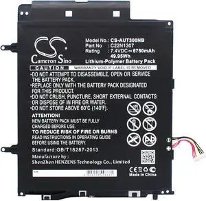 7.4V 0B200-00570000 C22N1307 Battery Replacement for as Transformer Book T300 T300LA-C4019H T300LA-C4003H T300LA-XH71T T300LA-US51T T300LA-13NB02W1M28011 T300LA-BB31T T300CHI-F1-DB
