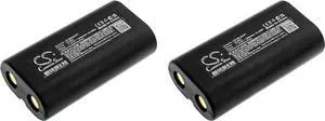 2 Pcs SL9831 Battery Replacement for Sealife Sea Dragon 3000, 2000, 1200, 2100SF, 1500, 2500, SL984, SL983, Fluoro-Dual Beam Flashlight