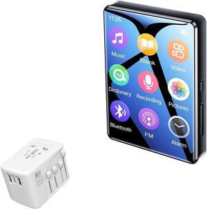 BoxWave Charger Compatible with Majority MP3 Player with Bluetooth - International PD Wall Charger (65W), 3 USB International Charge Adapter and Converter - Winter White
