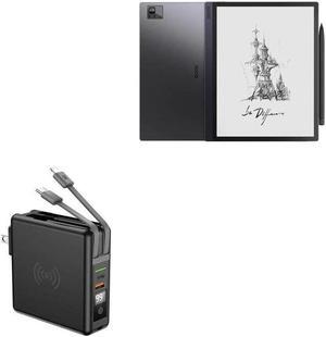 BoxWave Charger Compatible with Onyx BOOX Tab Ultra (10.3 in) - Wireless Rejuva Wall Charger (10000mAh) (18W), Wireless Rejuva Wall Charger (10000mAh) for Onyx BOOX Tab Ultra (10.3 in) - Jet Black