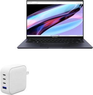 BoxWave Charger Compatible with ASUS Zenbook Pro 14 (UX6404) - PD miniCube (100W), 100W 3 PD Port Wall Charger International for ASUS Zenbook Pro 14 (UX6404) - Winter White