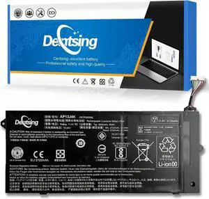 Dentsing AP13J4K 11.4V 45Wh/3920mAh Laptop Battery Compatible with Acer Chromebook 11.6" 11 C740 C720 C720P CB3-532 Series Notebook AP13J3K KT.00304.001 (4cm Long Cord)