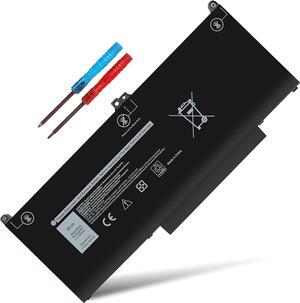 MXV9V Battery 5VC2M 60Wh 7.6V for Dell Latitude 5300 E5300, 5310 E5310, 7300 E7300, 7400 E7400, 5300 2-in-1 5310 2-in-1, 7300 2-in-1 7306 2-in-1 Black, Notebook P96G P97G P99G P100G 05VC2M 829MX