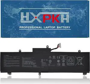 HXPK C41N1837 Laptop Battery for Asus Rog Zephyrus S G15 GA501I GU502 GU502DU GU502GU GU502GV GU532GU GU532GV GX502GV GX502GW GX532GV GX532GW GA502DU GA502GU Series Notebook 15.4V 76Wh 0B200-03380100