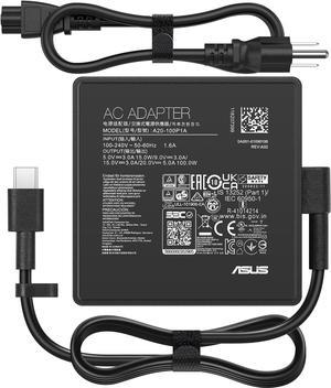 New 100W USB-C Charger for ASUS ROG: A20-100P1A Laptop AC Adapter for ASUS ROG Flow X13 Z13 GV301 GZ301 G533QM GA401QM GA503QM GX703HS ZenBook 14X UX425QA UM425QA UM5401QA Laptop Power Supply