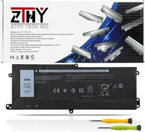 ZTHY 90Wh DT9XG Laptop Battery Replacement for Dell Alienware Area-51m R1 R2 ALWA51M-D1968W D1968B D1969PW D1733B D1746W D1735DB D1733PB D1766W D1748DW D1746B D1766B D1741DB Series 07PWKV 0KJYFY 11.4V