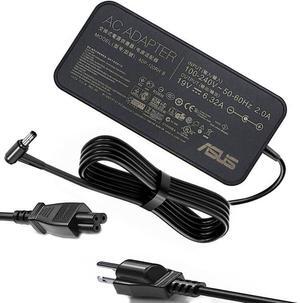 120W AC Adapter Compatible Asus Laptop Charge A15-120P1A PA-1121-28 ROG GL551J GL552VW GL553V GL752VW GL753VE N550JK N550JX ZX53VW FX53VD G56JK N56JN VivoBook Q550 Q550L X550 X750J X750JA Laptop