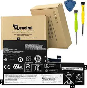 BOWEIRUI L17L3PB0 Laptop Battery Replacement for Lenovo 100e 100e-81ER 300e 500e 500e-81ES Chromebook Series Notebook L17C3PG0 L18D3PG1 L17M3PB0(Type 2)