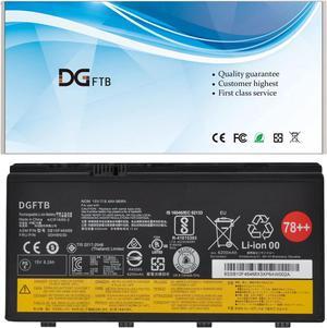 DGTEC 00HW030 SB10F46468 78+ 78++ Laptop Battery Replacement for Lenovo ThinkPad P70 P7120ERA004CD (20ERA005CD) (20ERA006CD) (20ERA007CD) 4X50K14092 01AV451 (15V 96Wh/6400mAh/8-Cell)