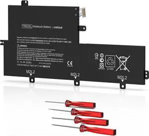 Govvep HSTNN-IB5G TR03XL Laptop Battery Replacement for Hp Split X2 13-G110DX Spectre 13 X2 Pro Series 723997-001