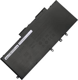 DJMRYA 68Wh GJKNX Laptop Battery for Dell Latitude 5480 5580 5280 5288 5488 5590 5591 5490 5491 5495 E5480 E5580 E5490 E5590 Precision 15 3520 3530 Series GD1JP 0GD1JP DY9NT 0DY9NT 5YHR4 451-BBZG