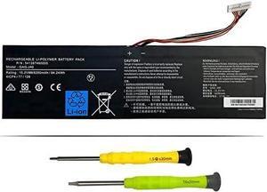 GAG-J40 Laptop Battery Replacement for Gigabyte Aero 14 V7 K7 14-P64WV6 14-W-CF2 15 15X V8 15W 15-x9 Aorus X5 V6 V7 V8 X7 Dt V6 V7 V8 X9 Dt Series 541387460003 541387460002 15.2V 94.24Wh 6200mAh