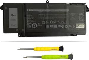 7FMXV 63Wh Latitude 7320 Laptop Battery Compatible with Dell Latitude 7320 5320 7420 7520 Series TN2GY 9JM71 727CG CN-0727CG 15.2V 3941mAh