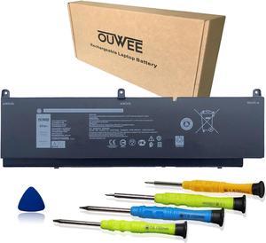 OUWEE C903V Laptop Battery Compatible with Dell Precision 7550 7560 7750 7760 Series Notebook PKWVM 0CR72X CR72X 068N03 0447VR 11.4V 68Wh 5667mAh