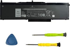 SUNNEAR VG93N Laptop Battery Compatible with Dell Precision 15 3520 3530 M3520 M3530 Latitude 5580 5590 5591 E5580 E5590 E5591 Series 0VG93N WFWKK 0WFWKK 92Wh 11.4V 7666mAh 6-Cell