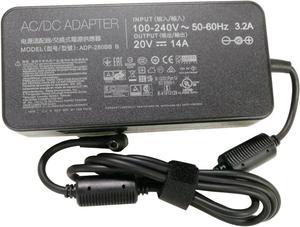 weiwin 20V 14A 280W AC Power Adapter Charger ADP-280BB B Compatible for ASUS ROG Zephyrus S17 GX703 GX703HS-KF004R GX703HR-KF051R GX703HM-KF001R Gaming Laptop