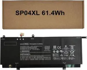 IZKROR SP04XL 61.4Wh 3990mAh Battery Replacement for HP Spectre x360 Convertible 13T-AP000 Touch 13-AP 13-AP0XXX 13-AP0XXXTU Series HSTNN-OB1B HSTNN-IB8R L28764-005 TPN-Q185 TPN-Q203 TPN-Q204