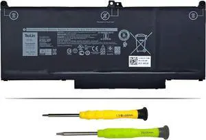 TsuLin MXV9V Laptop Battery Replacement for Dell Latitude 5300 5310 7300 7400 E5300 E7300 E7400 Inspiron 7300 7306 2-in-1Series Notebook 829MX 0829MX 5VC2M 05VC2M 7.6V 60Wh 7500mAh 4-Cell