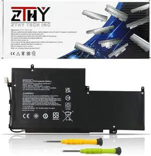 ZTHY 65Wh PG03XL Laptop Battery for HP Spectre X360 15-AP0000 15T-AP000 Series 15-AP011DX 15-AP001NF 15-AP002NG 831758-005 831532-421 831532-422 L48430-2C1 PG03064XL 11.55V 3Cell