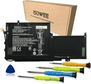 OUWEE PG03XL Laptop Battery Compatible with HP Spectre X360 15 AP011DX 15-AP000 AP000NA AP000NF AP000NX Series PGO3XL 831532-421 831532-422 831758-005 HSTNN-LB7C 11.55V 65Wh 5680mAh (Shape-B)