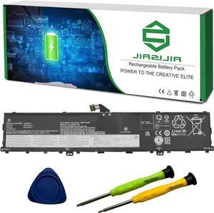 JIAZIJIA L20M4P75 SB11B79215 5B11B79217 Laptop Battery Replacement for Lenovo ThinkPad X1 Extreme P1 4th 5th Gen 2021 2022 Series 5M11E25313 L20D4P75 SB11B79216 5B11B79218 5M11E25314 15.52V 90.1Wh