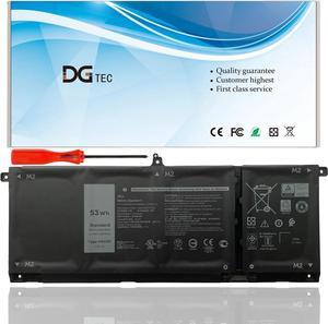 DGTEC New H5CKD Laptop Battery Compatible for Dell Vostro 5300 5401 5501 Latitude 3410 3510 in-spiron 5300 5401 5408 5501 5508 5400 7405 2-in-1 Silver 07T8CD 0TXD03 09077G JK6Y6 (15V 53Wh/3360MAH)