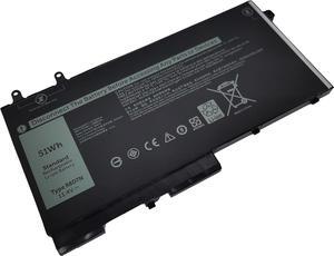 Fully R8D7N Replacement Battery Compatible with Dell Precision 3540 M3550 Latitude 5400 5410 5500 5510 7590/7591/7791 2-in-1 Series Notebook H82T6 0C5GV2 0W8GMW 1V1XF 4GVMP - 11.4V 51Wh